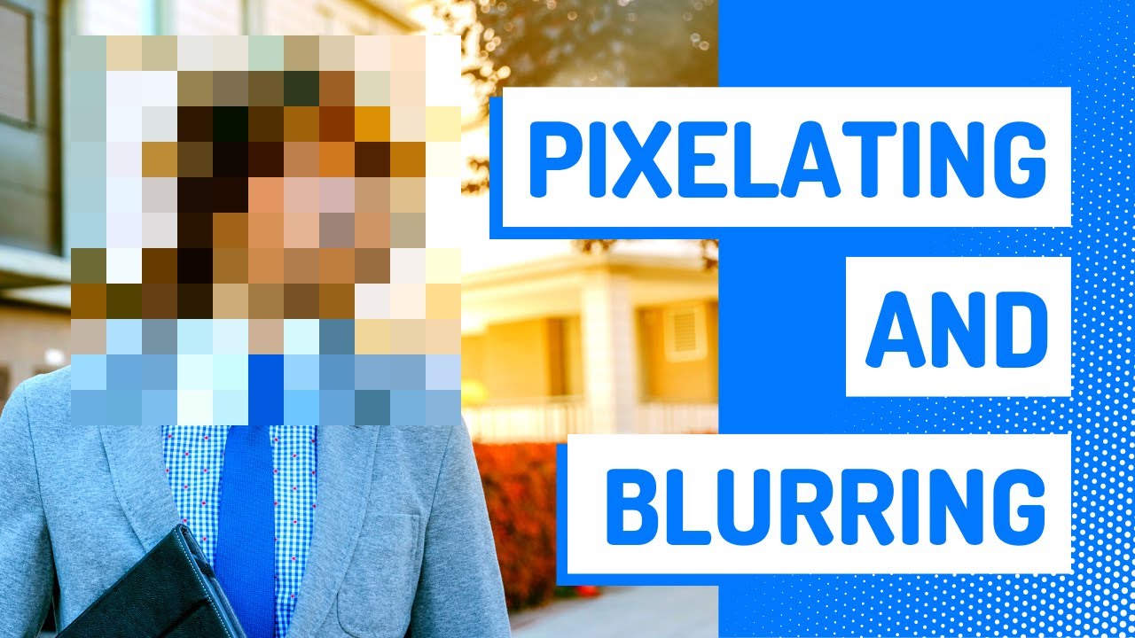 How to blur or pixelate a video online: