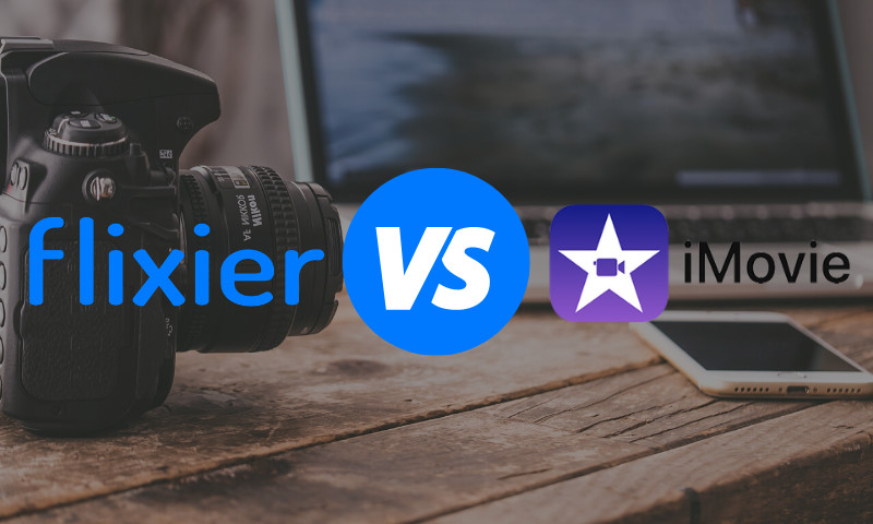 How editing in Flixier compares to iMovie