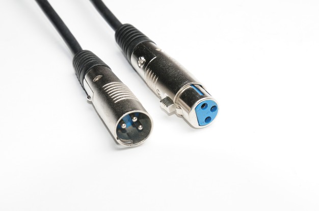 An XLR cable