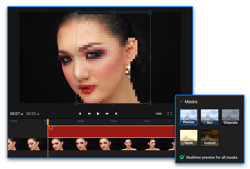 How To Blur or Pixelate A Video Online