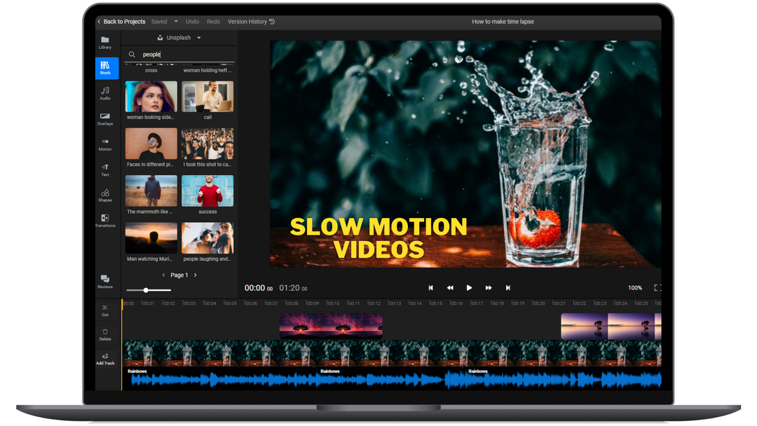 How to make a slow motion video