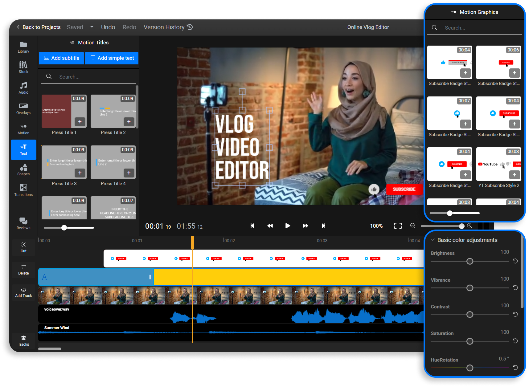 Vlog Video Editor