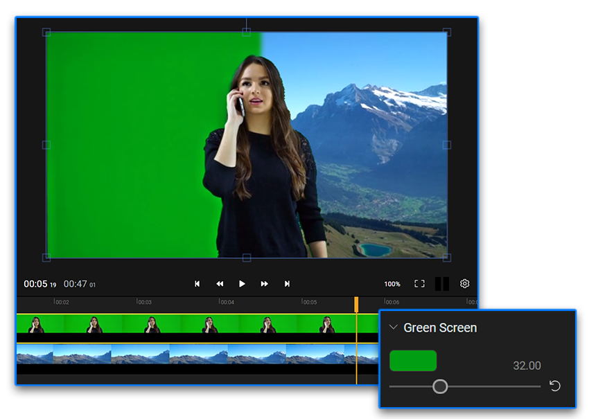 Cómo hacer un video usando efectos con pantalla verde