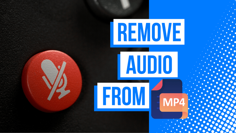 Quitar audio a un video de MP4