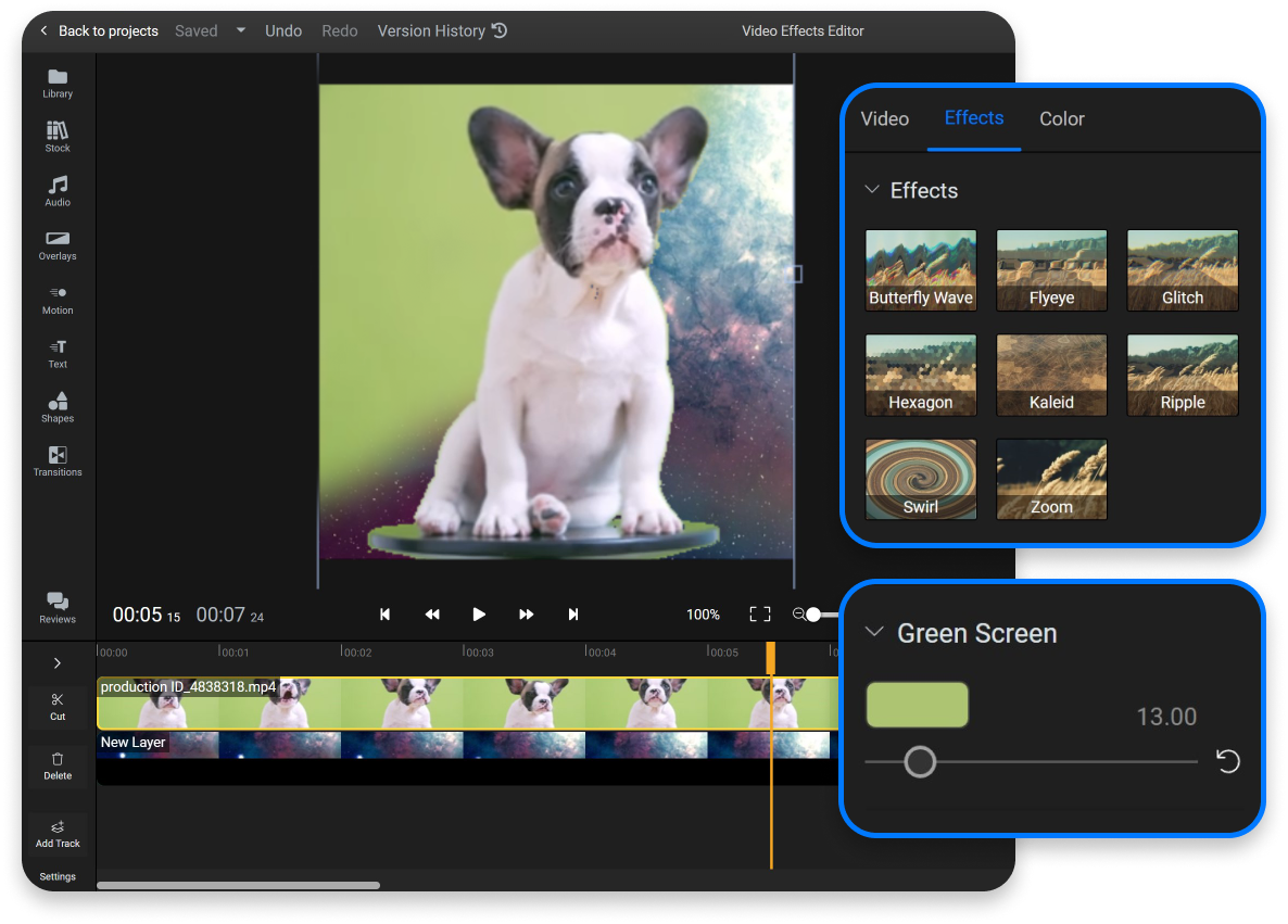 Video Effects Editor