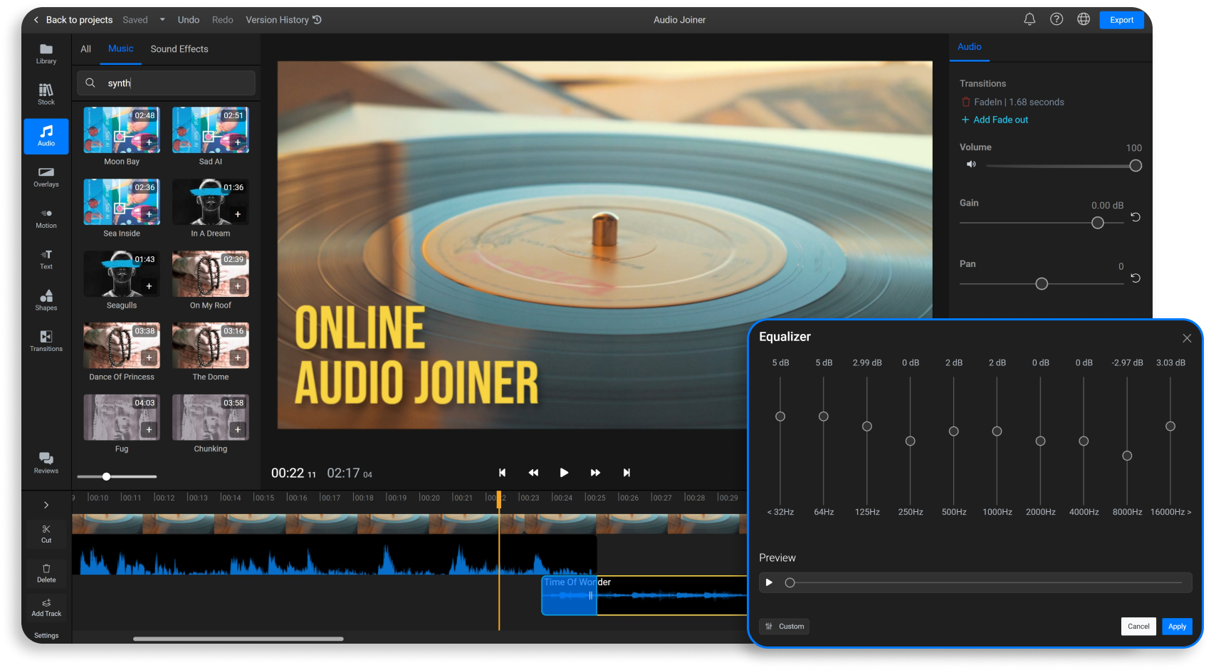 Audio Joiner