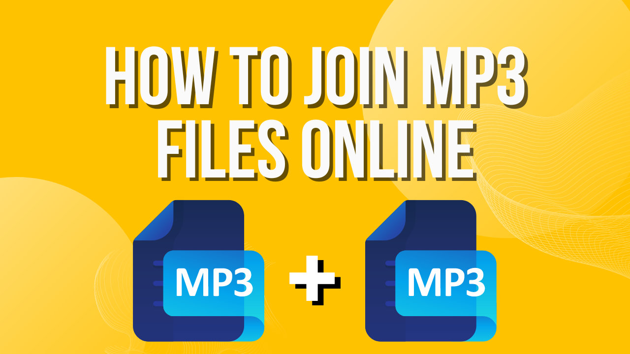 How do I join two or more MP3 files together? 