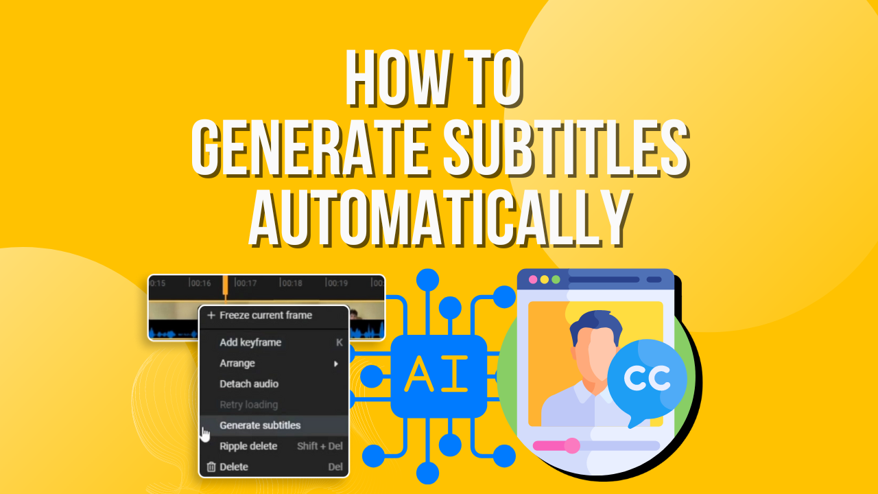 How to auto generate subtitles