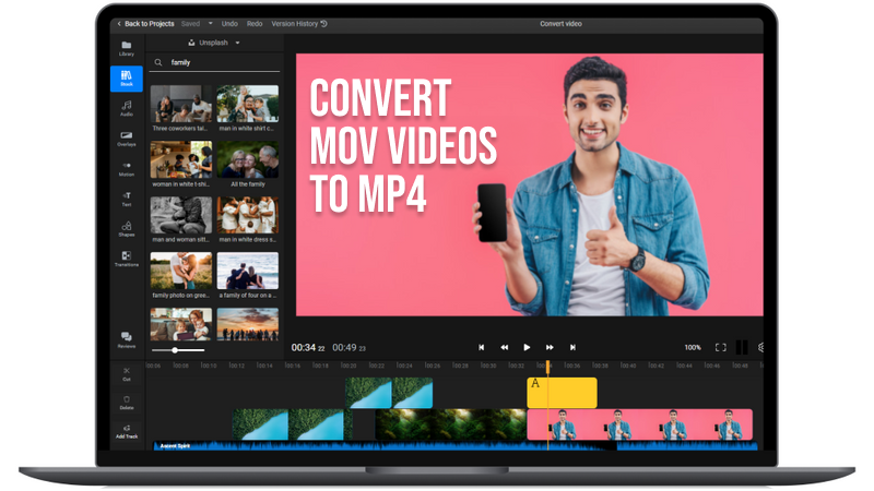 Convert MOV to MP4