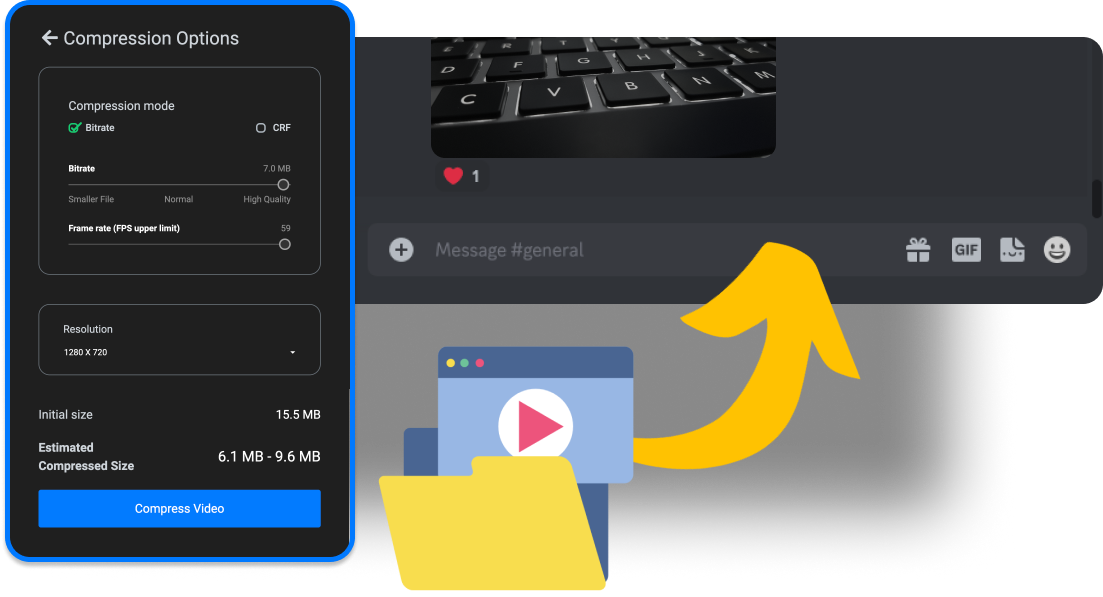 Discord Video Compressor