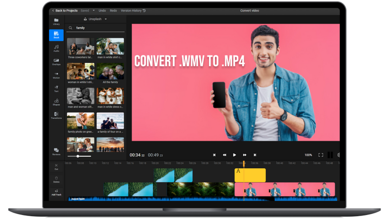 Convert WMV to MP4