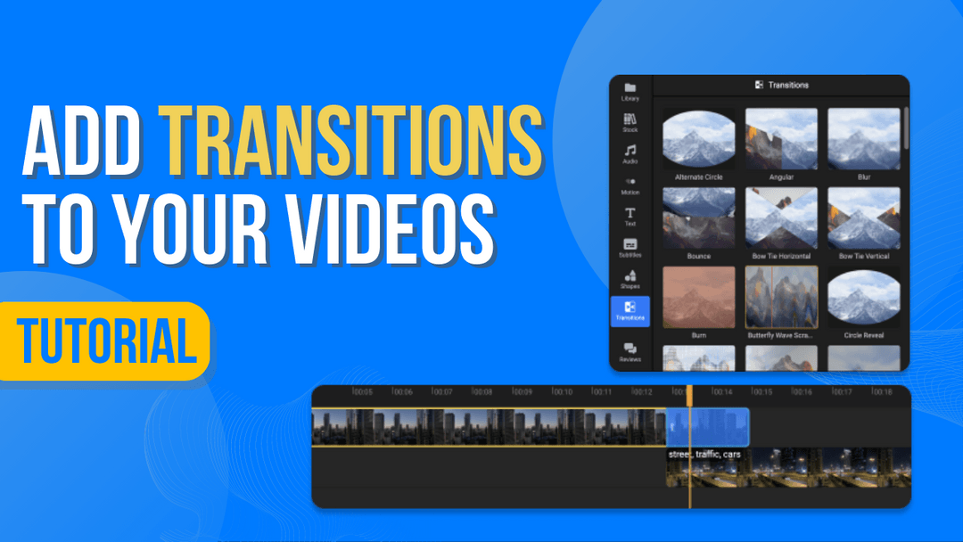 How Do You Add Zoom Transitions with Flixier?