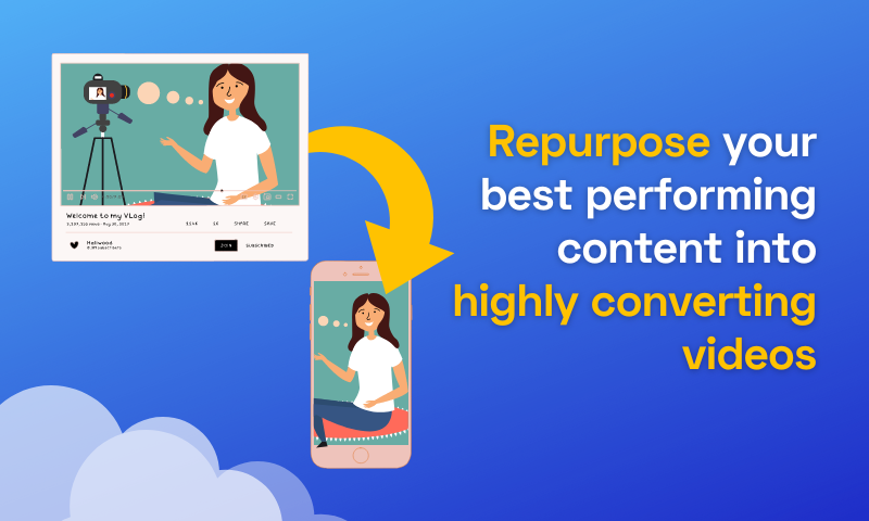 Repurpose Your Best Performing Content Assets in Highly Converting Videos